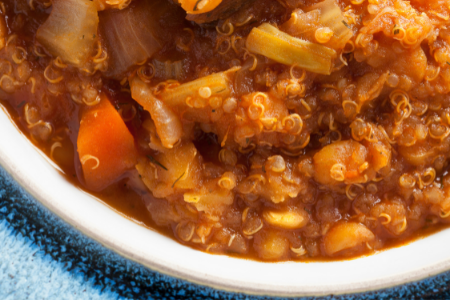 Kickin’ Chicken Stew with Butternut and Quinoa